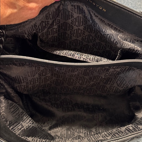 Kurt Geiger Black Leather Bag - Picture 5 of 14